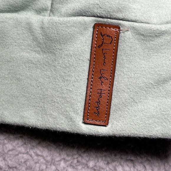 Alaskan Apparel Women's Large Fireweed Side Zip Green Hoodie Full Zip - Picture 8 of 10